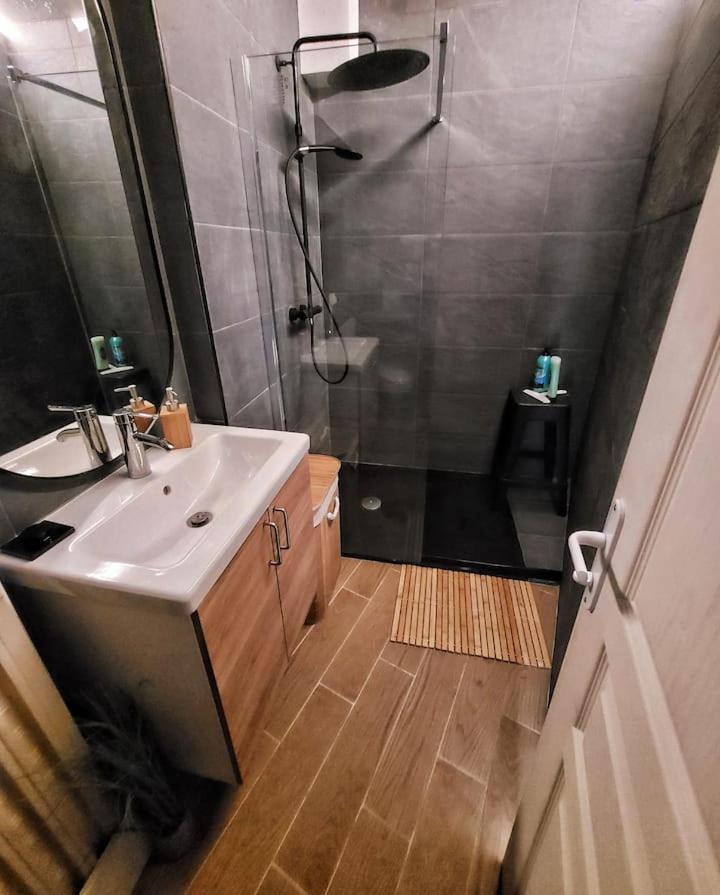 Parking privé + Jardin + Clim proche Plage&Resto Cagnes-sur-Mer Extérieur photo